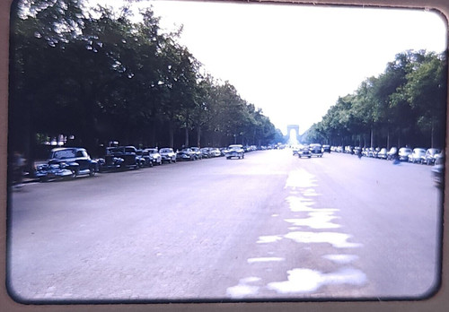1954 paris france - france, view