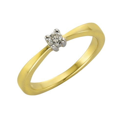 Bague diamant diamants - or,