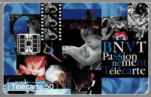 Telecarte bnvt passionement - telecarte,