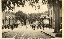 Carte AVIGNON Sortie de la Ville La Gare et les Cafés Restaurants