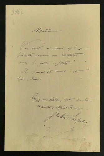 Serpette gaston lettre - serpette,