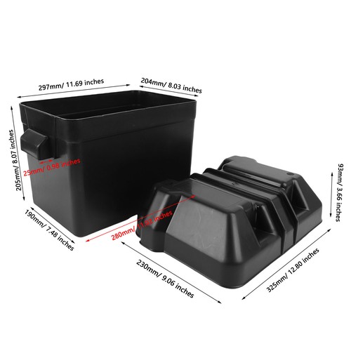 Marine battery box - heavy, duty