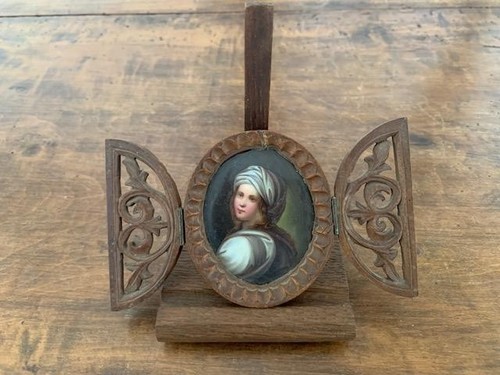 Miniature sur porcelaine - sur,
