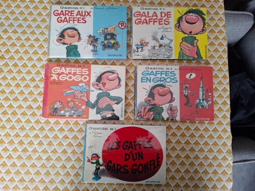 Lot des premières gaston - 5,