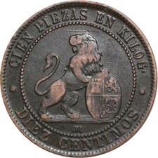 R3958 Spain 10 Centimos