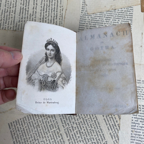 Almanach gotha 1866 - almanach, de