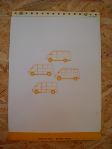 Nuancier renault trafic - renault, et