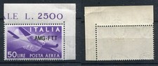 TRIESTE A 1954 POSTE AÉRIENNE