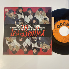 FRENCH EP LES BEATLES - Ticket