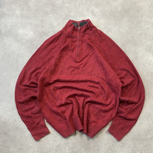 Pull ancien bleu marine pour