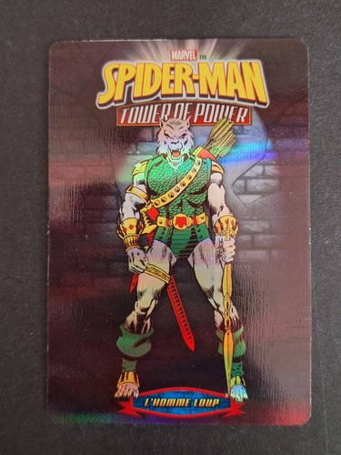 Homme loup carte marvel 007 - marvel,