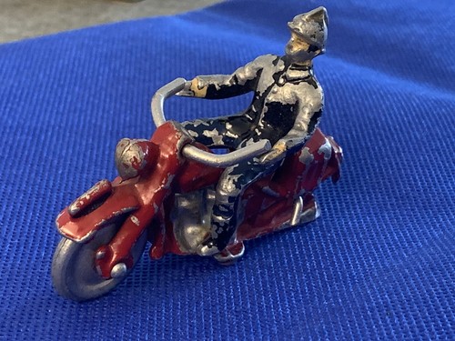 Jouet ancien moto motard - moto,