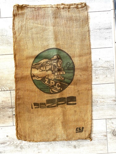 Ancien sac toile - sac, jute
