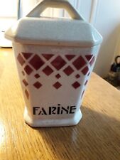 Boite A Farine vintage 