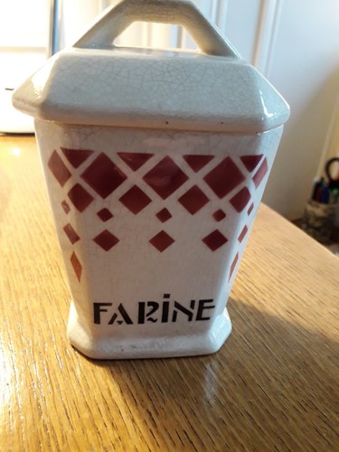 Boite farine vintage - boite,