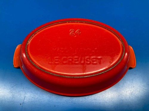 Plat creuset fonte ovale - plat,