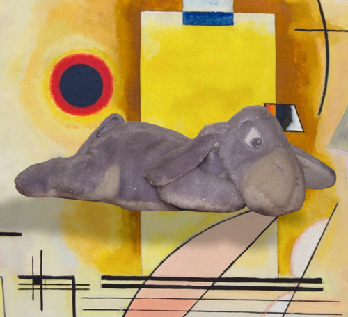 Peluche carte blanche - peluche,