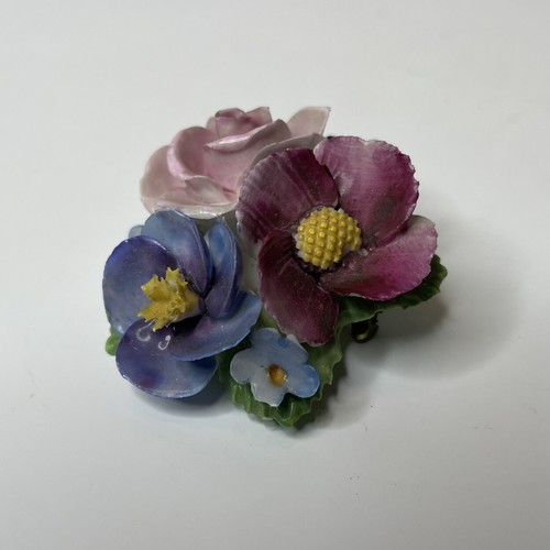 Broche fleurs vintage - , denton