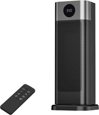 Chauffage d'appoint Electrique 2000W, Radiateur Soufflant céramique avec 70°Osci