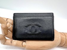 Porte-cartes Chanel en cuir