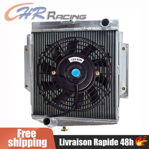 Radiateur alu ventilo datsun - alu,