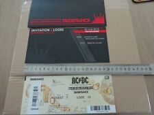 AC/DC - TICKET CONCERT -