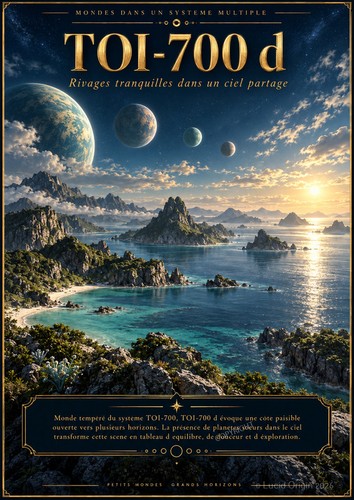 Toi 700 exoplanet astronomy - toi-700, d
