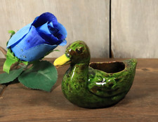 Ancien et Rare Canard en Terre