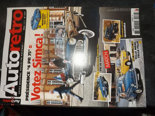 Revue auto retro - revue, n°474