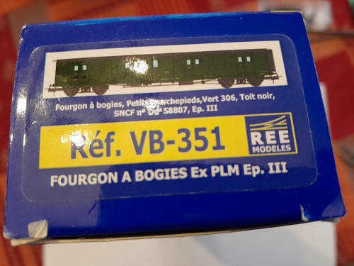 Fourgon bogies vb 351 - à, ho