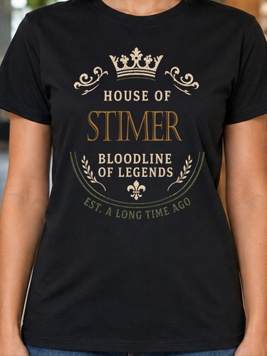 Stimer surname ladies - ladies, t-shirt
