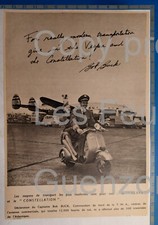 Rare publicité VESPA avion