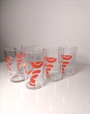 Lot de 6 verres Orangina de