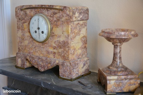 Horloge pendule garniture - horloge/pendule/garniture, de