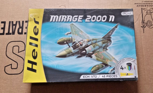 Heller mirage 2000n scale - heller,