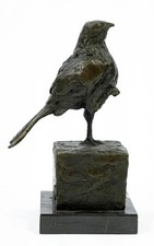 Sculpture oiseau bronze - en,