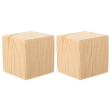  2 Pcs Wooden Furniture Risers