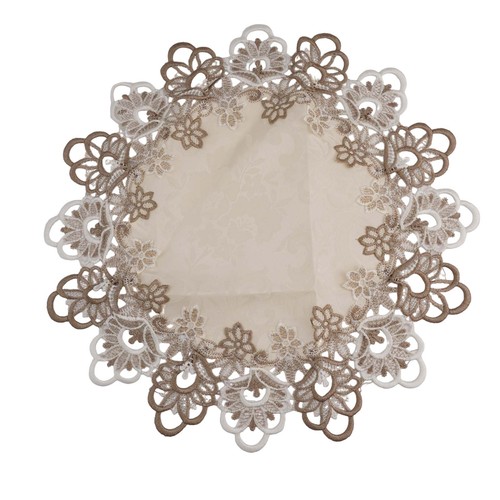 Nappe ronde délicate design