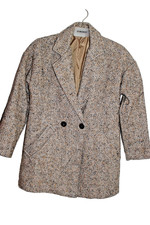 "ADILYNN" MANTEAU COURT COUPE OVERSIZE TAILLE S = 36/38