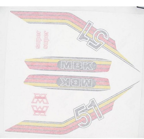 Autocollant cyclo mbk