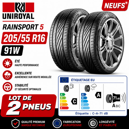 Lot pneus 205 r16 - pneus, 205/55