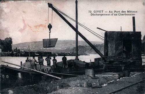 Cpa givet au port des - givet,