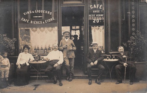 Carte photo representant une - representant,