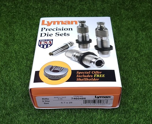 Lyman reloading 28mm fn - reloading, x