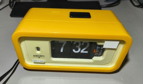 Seiko dp666t flip clock - flip, space