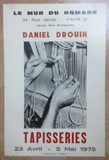 DANIEL DROUIN 1975 AFFICHE