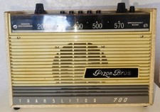 Transistor Pizon Bros " Translitor 700" Orange Et Gris De 1960.