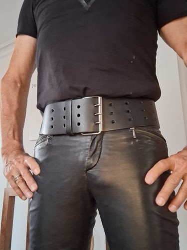 Ceinture large homme cuir - large,