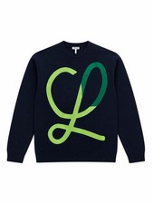 Loewe L Intarsia Wool Sweater