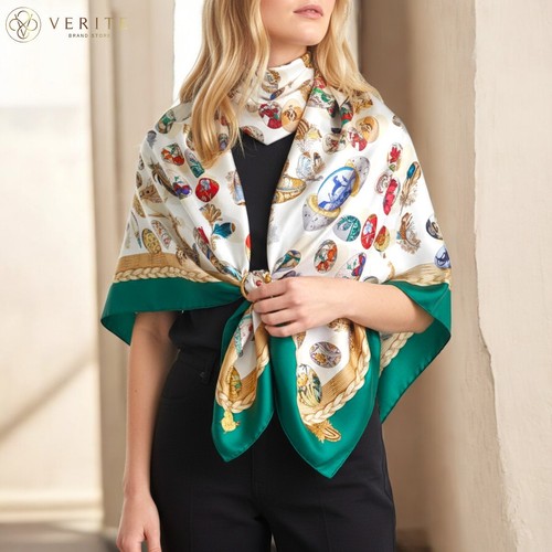 Rare vintage foulard soie - rare, en